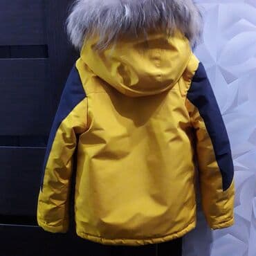 купить куртку детскую на мальчика: Куртка на мальчика зимняя. на 4-5 лет на рост 110см. капюшон — 3
