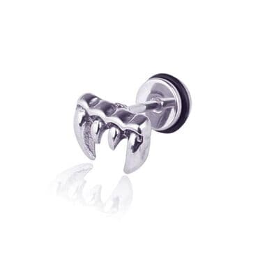 клыки: Серьги - пусеты НС в форме клыков – эффектный аксессуар для тех, кто — 3