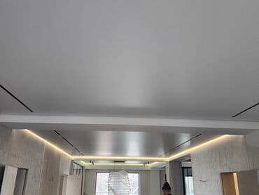 Дизайн, проектирование: Натяжной потолок Глянцевое, Матовое, 3D потолки Гарантия, Бесплатная консультация, Бесплатный замер — 5