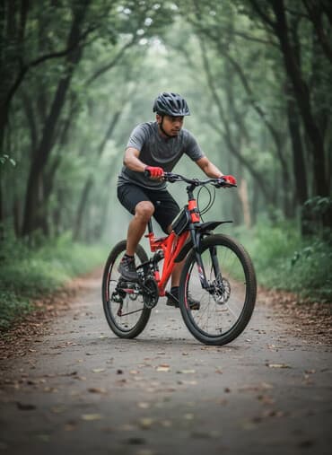 купить мотоцикл электро: Горный велосипед, Рама M (156 - 178 см), Алюминий, Б/у — 1