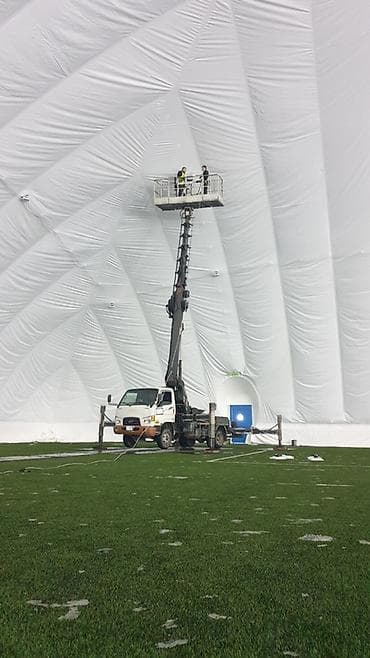 параболическая антенна: Услуги автовышки (коленчатый/телескопический подъемник) с оператором — 1