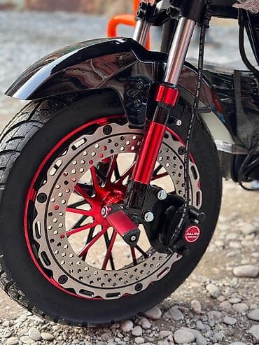 электронная мото: Электроскутер DEMANSH (городской/карго формат) Основные — 5