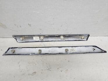 декоративные панели: Декоративные накладки (планки, молдинги) дверей BMW E46. Оригинал б/у — 6