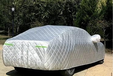 огнеупорная ткань: Универсальный тент Для легковых авто, Новый, Самовывоз — 2
