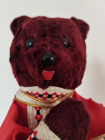 Советская механическая игрушка, новая, заводной «Медведь с