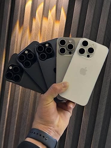 IPhone 15 Pro, Новый, 256 ГБ, Natural Titanium, Зарядное устройство, Защитное стекло, Чехол, 88 % — 3