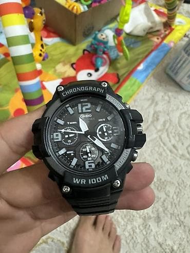 forerunner 970: Спортивные часы часы, Casio (G-Shock), Таймер и секундомер, Водонепроницаемые, Мужские — 1