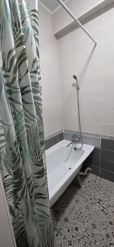 Батирлер: 1 бөлмө, 43 м², Туңгуч мкр Элитка, 4 кабат, Евро оңдоо — 6