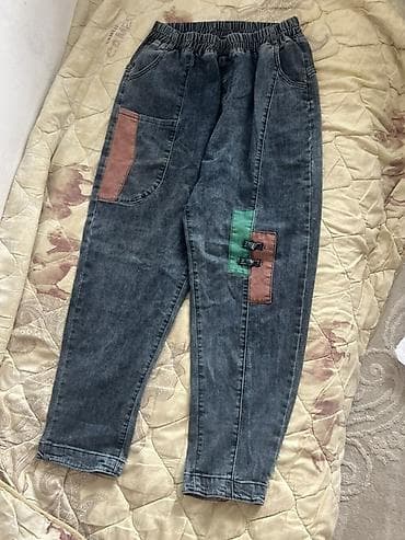 одежда для танцев: Джинсы и брюки, цвет - Синий — 2