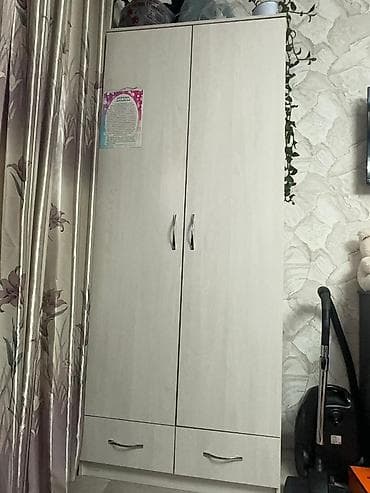 small table: Шифоньер, шкаф для одежды, Прямой, ЛДСП — 3