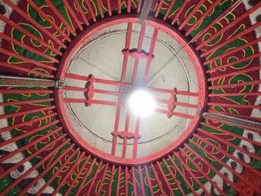 где можно купить палатку для отдыха: Аренда юрты, Каркас Деревянный, 65 баш, С полом, Стол — 5