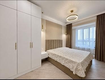 2 bedroom: 2 комнаты, Ала-Арча ТРЦ Агентство недвижимости, Без животных, от 1 года, С мебелью полностью — 3