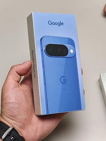 Google Pixel 10, Жаңы, 128 ГБ, түсү - Көк, eSIM