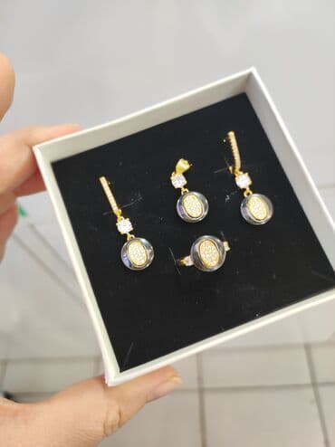 свадебные платья от производителя: Серебряный Комплект с керамикой Дизайн Италия Новинка Серебро — 5