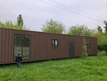контейнер домик: 🏠Жилой дом из морского контейнеpа. 👉14 метров. 👉Возможен бартер — 1