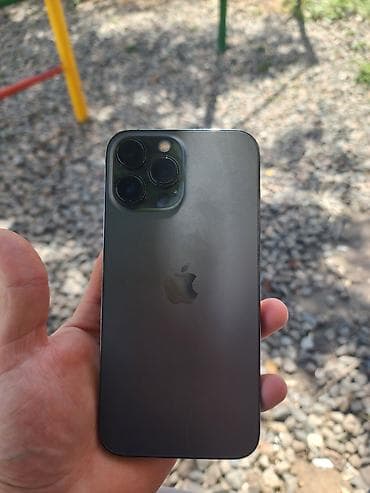 apple iphone 11: IPhone 13 Pro Max, Б/у, 128 ГБ, Matte Silver — 5