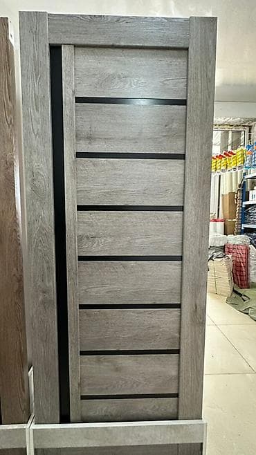 solutions elementary: Межкомнатная дверь в современном стиле - Полотно с горизонтальными — 1