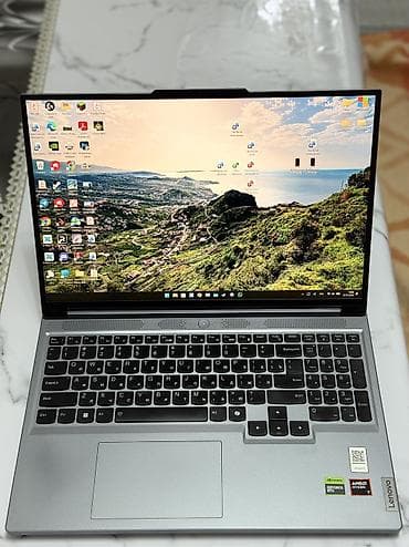 geforce 1070: Ноутбук, Lenovo, 16 ГБ ОЗУ, AMD Ryzen 7, 16 ", Б/у, Игровой — 1