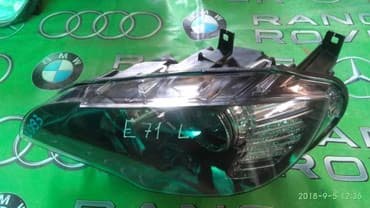 Передняя левая фара BMW 2009 г., Б/у, Оригинал, Япония