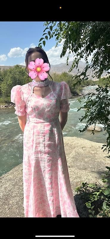 Кече көйнөгү, А-силуэт, Узун модель, Жеңдери менен, Бардык өлчөмдөр — 1