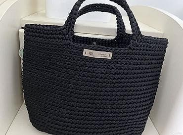 pull beer: Сумка ручная работа из хлопкового шнура — 3