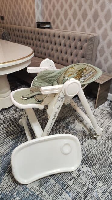 детская силиконовая посуда: Стульчик для кормления от 0+ до 4 лет,
производство Россия — 3