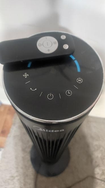 Бытовая техника: Напольный башенный вентилятор Midea FT-4040 - 3 режима работы — 10