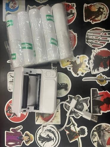 печать на чехлах для телефона: Портативный мини‑принтер для мгновенной печати по Bluetooth (BT — 1