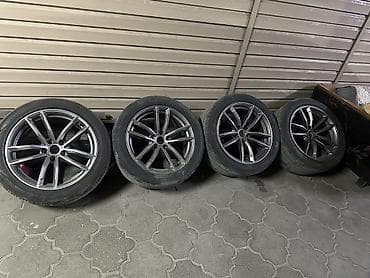 Колеса в сборе 275 / 45 / R 18, Лето, Б/у, Комплект, Легковые, Литые, отверстий - 5 — 1