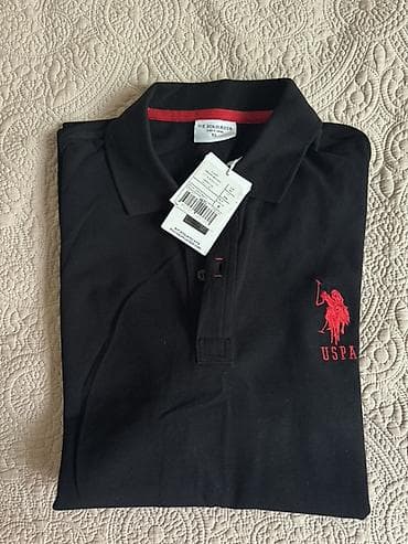 us polo: Поло U.S. Polo Assn. (USPA) - Модель: мужское поло с коротким рукавом — 4