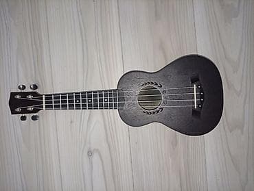 Укулеле сопрано, 4‑струнная, классическая мензура около 34 см (общая