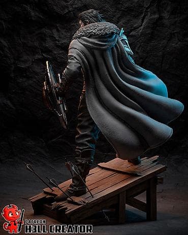 теньи: ⚔️ ФИГУРКА ПОД ПОКРАСКУ (Crimson Desert) Клифф 20 см 📐 Технические — 6
