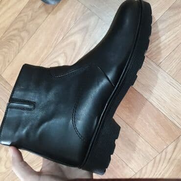 Новые зимние, мужские сапожки. Натуральная кожа и мех. Размер 41