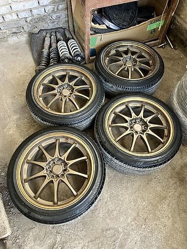bbs diska: Колеса в сборе 215 / 45 / R 17, Лето, Новый, Комплект, Легковые, Литые, отверстий - 5 — 1