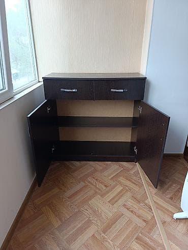 Комоды: Комод для одежды, Б/у, Без зеркала, ЛДСП, цвет - Коричневый, Самовывоз — 2