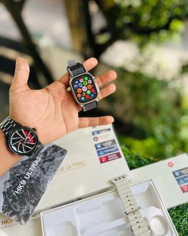 телефоны 900: Смарт часы 9 серии HK9 Ultra c Amoled дисплеем Е. • Товар проверен › — 6
