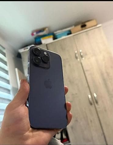 apple watc бу бишкек: IPhone 14 Pro, Б/у, 128 ГБ, Black Titanium, 87 % — 1