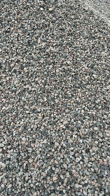 Щебень, Для дороги, В кубах, Камаз, Хово