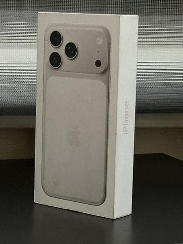 macbook 2012: IPhone 17 Pro Max, Новый, 256 ГБ, Natural Titanium, Коробка, 100 % — 1