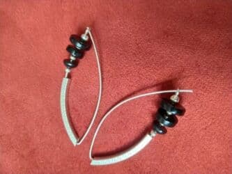 Атайын кийим: Күмүш сөйкөлөр, Үлгүсү 925, Агат, Аялдарга, Жаңы — 24