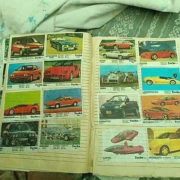 porsche: Альбом со стикерами Kent Turbo (жвачки Kent) — автомобили, мотоциклы — 5