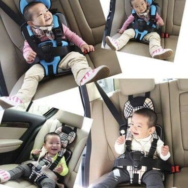 купить детское кресло в машину: Автокресло, цвет - Синий, Новый — 3