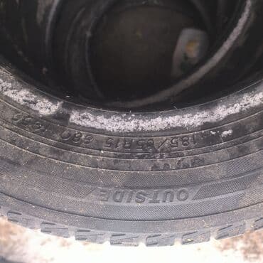 Шиналар: Р15 185/65 б/у зимние 4шт — 3