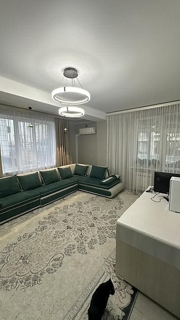 Кыймылсыз мүлк: 2 бөлмө, 78 м², Жал мкр (а.и. Жогорку, Ортоңку, Төмөнкү) Элитка, 2 кабат, Евро оңдоо — 8