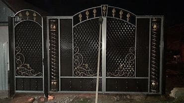 секционные вороты: Кованые металлические ворота и калитки - Изготовление ворот и калиток — 9