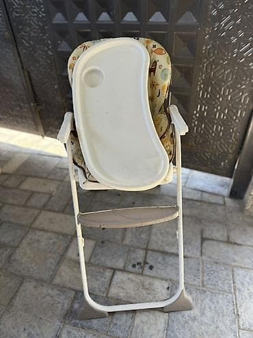 автолюлька graco junior: Стульчик для кормления, Jole, Металл, Другой вид, цвет - Бежевый — 4