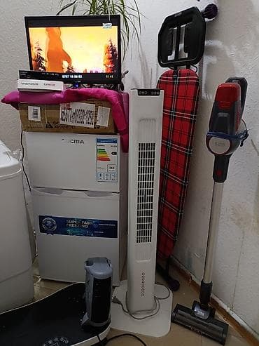 a 70: Холодильник AUCMA мини,ТВ мини для кухни, утюг с доской,стир машина — 8