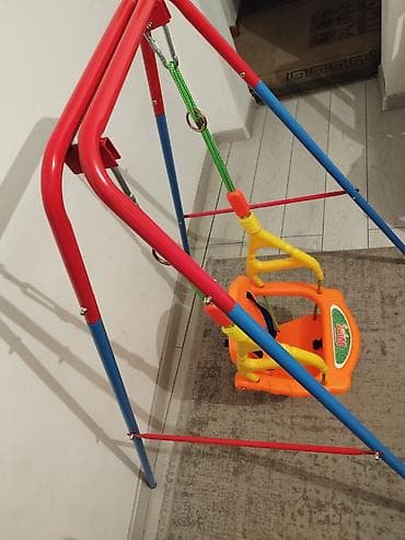 Детские качели, Подвесные Для дома, Металл