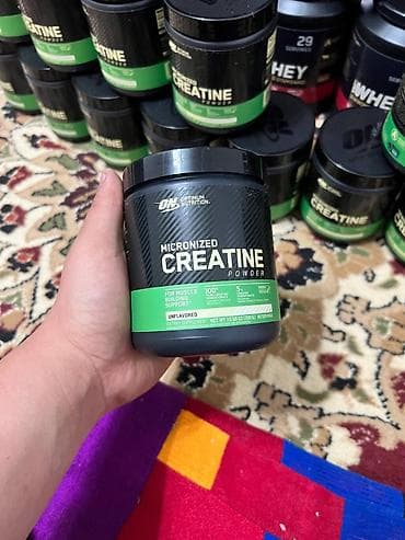 Спорт жана эс алуу: Optimum Nutrition Micronised Creatine Powder оригинал американец - — 1