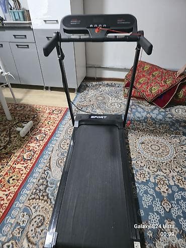 Беговая дорожка электрическая компактная, складная. - Панель